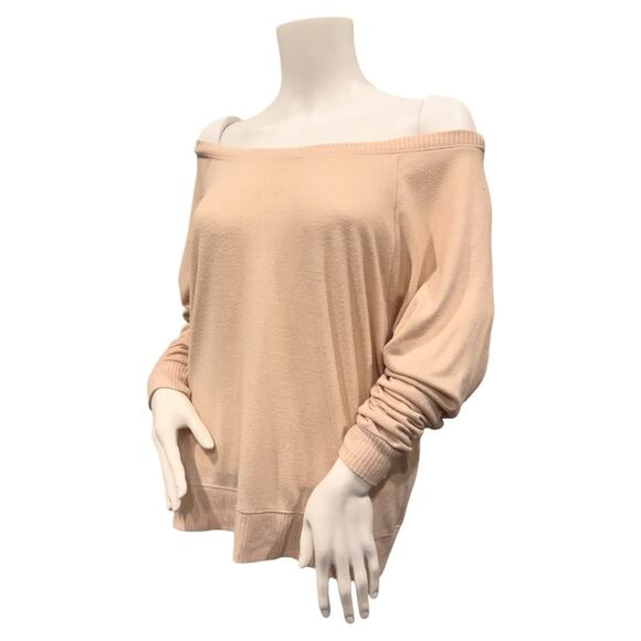 #T66 Nation LTD Raglan Off the Shoulder Sweater SZ M $98 - Picture 3 of 10